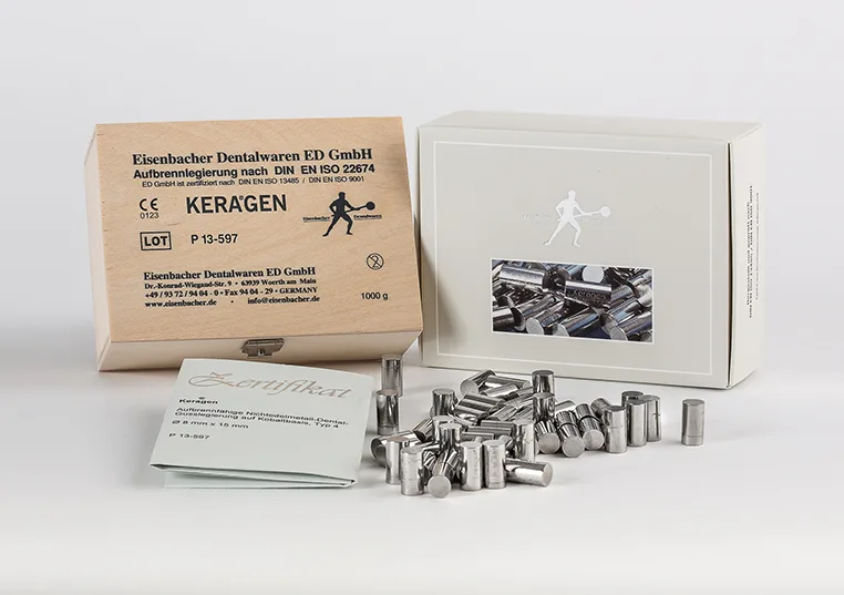 Keragen CoCr-Aufbrennlegierung – NEM-Legierung für den täglichen Einsatz