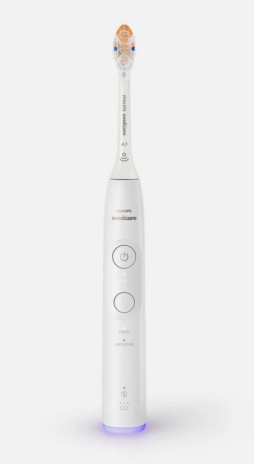 Philips Sonicare 6100 with the purple pressure-control light ring