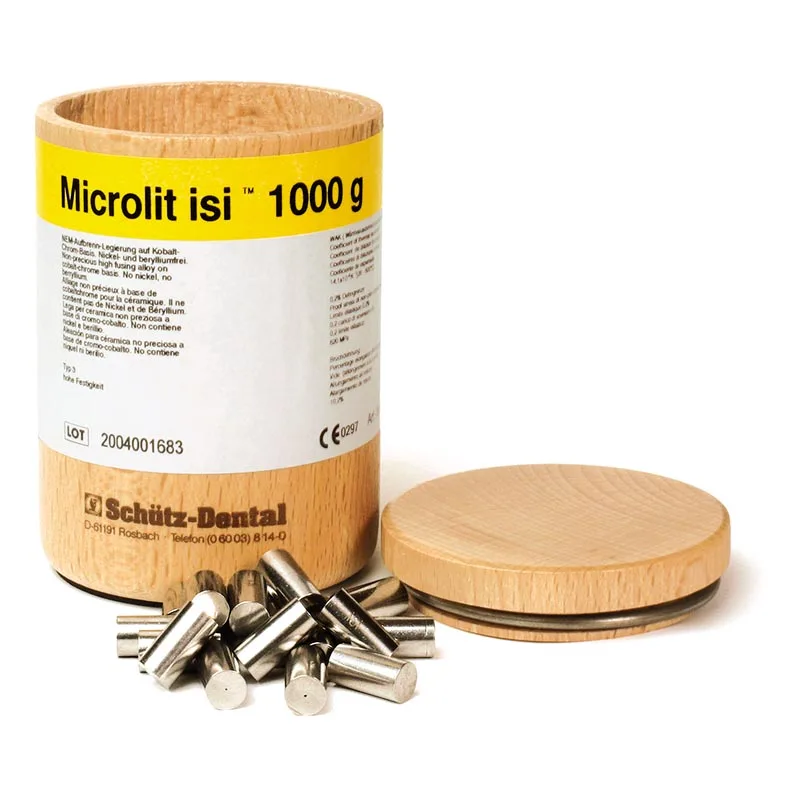 Microlit ISI – NEM-Aufbrennlegierung 1 kg | Schütz Dental