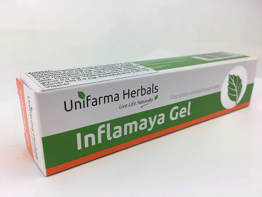 Inflamaya Gel Komplettpackung mit Karton und Tube 30g